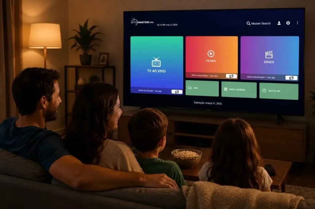 Teste IPTV Grátis de 6 horas Instalado na Smart TV